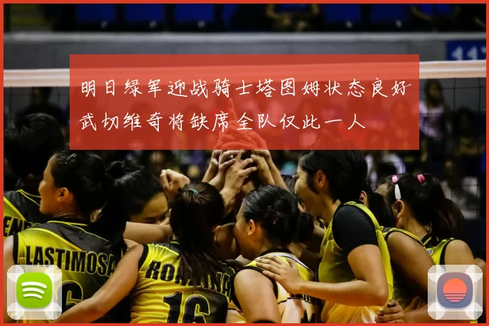 明日绿军迎战骑士塔图姆状态良好武切维奇将缺席全队仅此一人