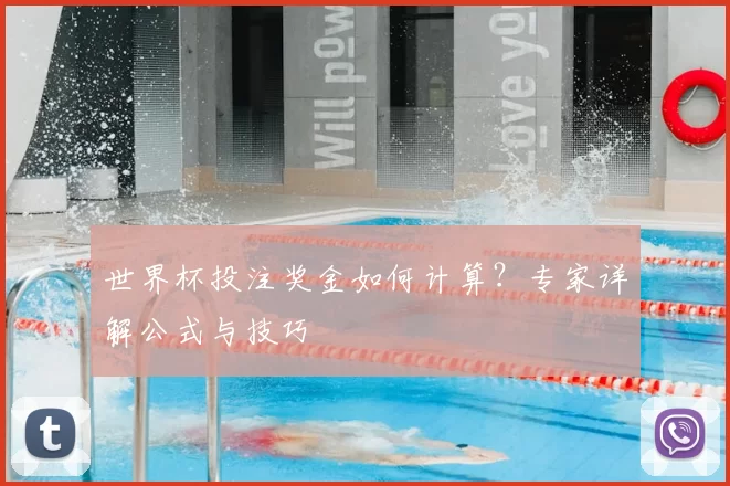 世界杯投注奖金如何计算?专家详解公式与技巧