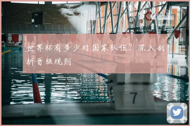 世界杯有多少对国家队伍？深入剖析晋级规则