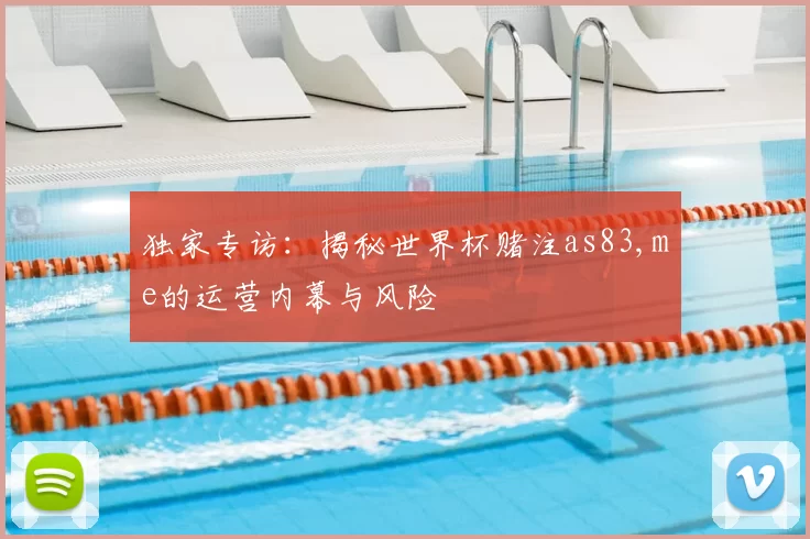 独家专访：揭秘世界杯赌注as83,me的运营内幕与风险
